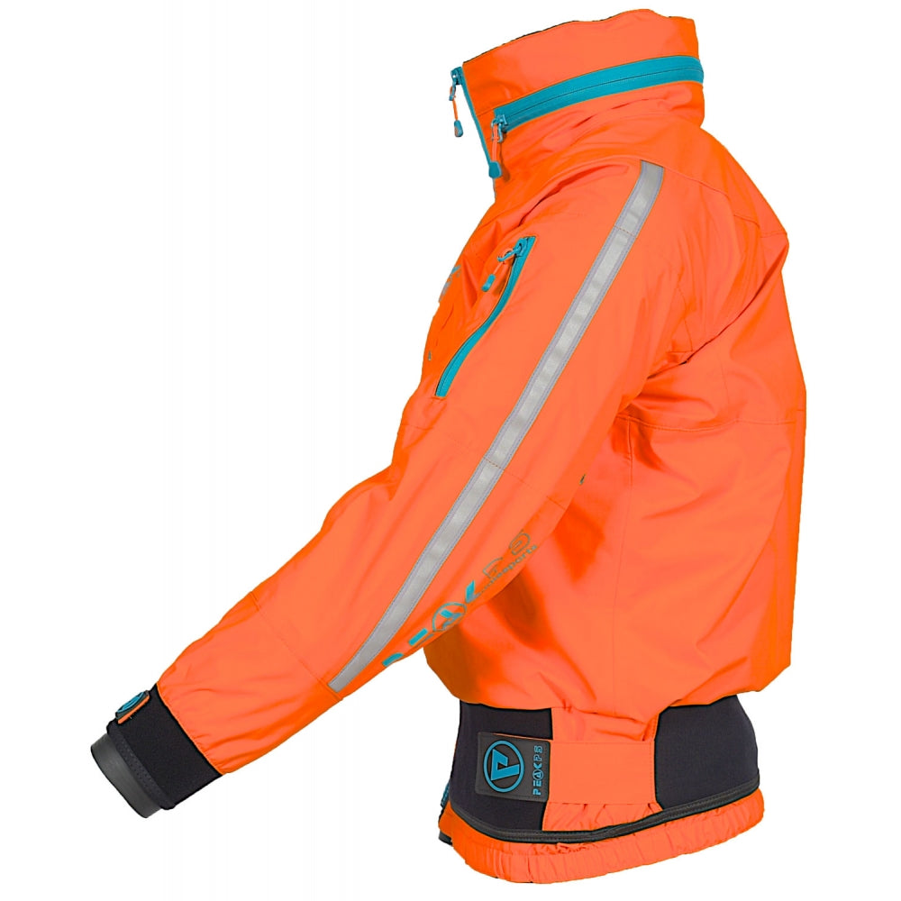 Peak Adventure Double Evo Cagoule Showing Hi Viz Reflective Detail 