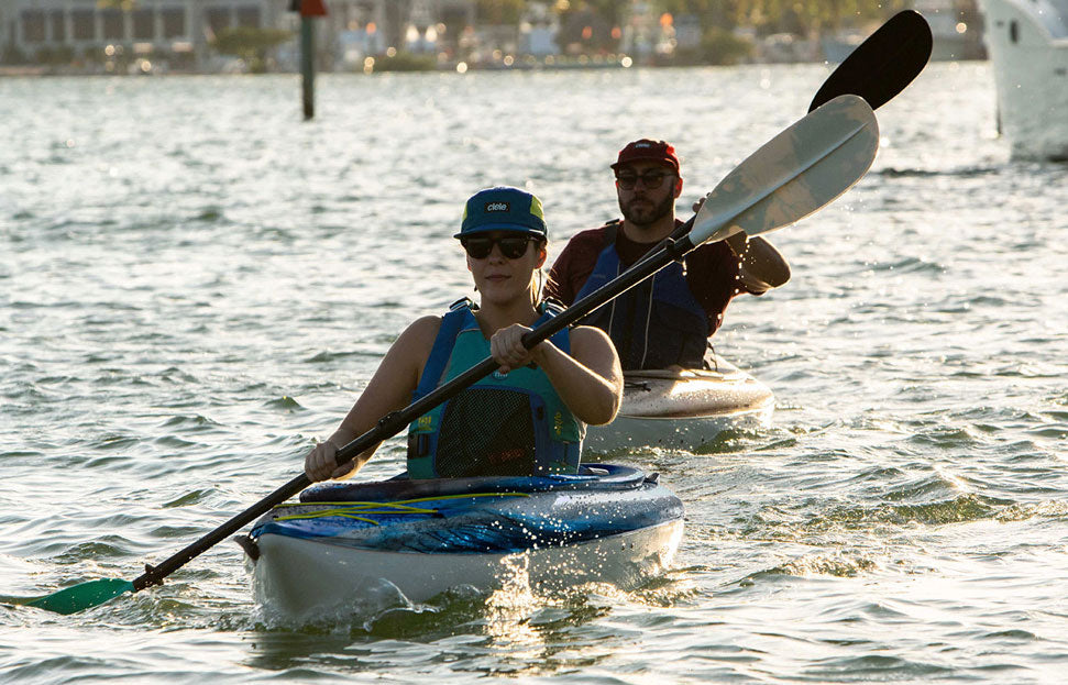 Paddling the Pelican Sprint 100 XR