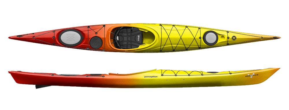 Perception Essence 17 Sea Kayak in Sunset