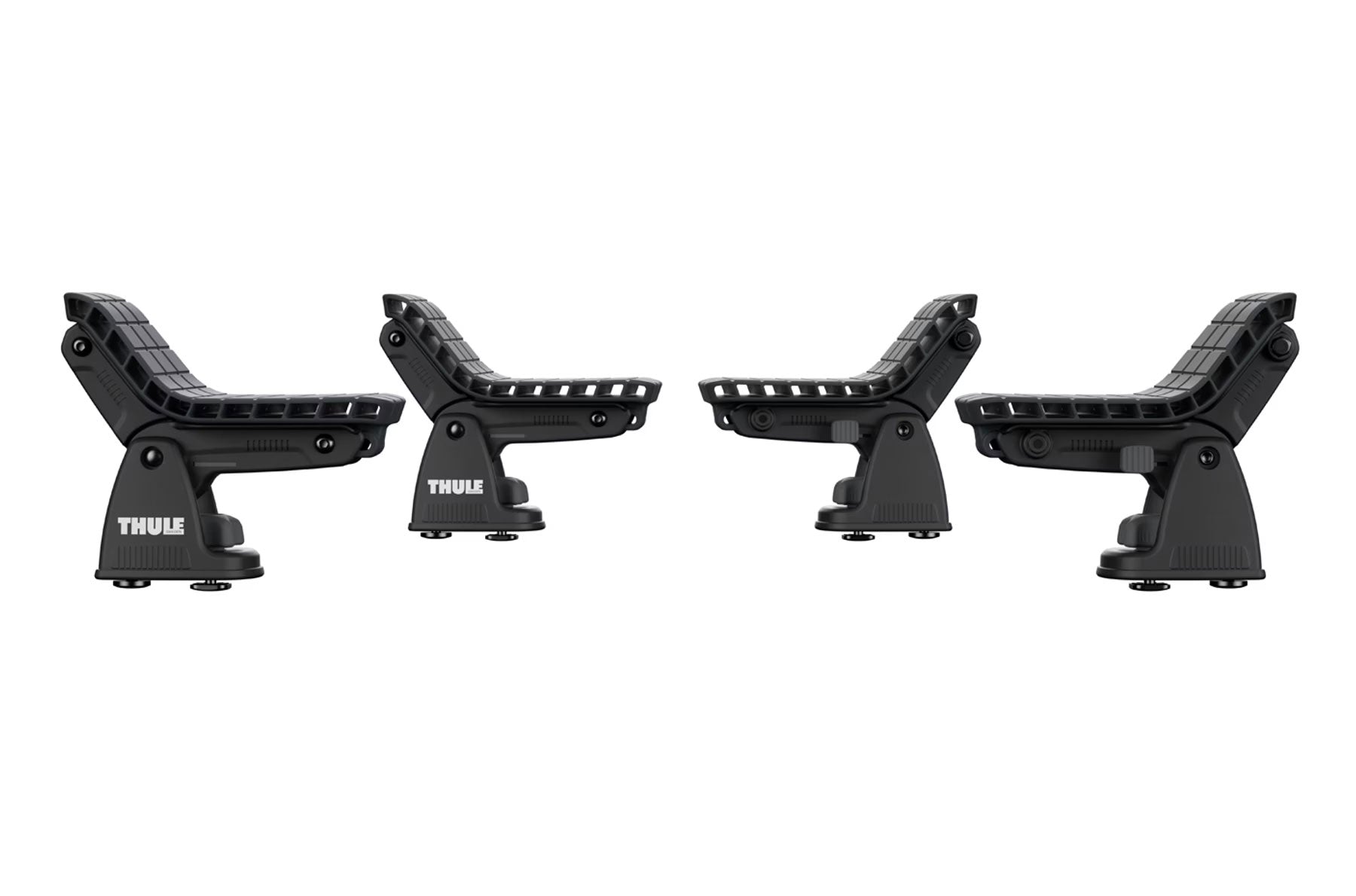 Thule Dock Grip shown in a horizontal postion for wide boats and hard SUPs