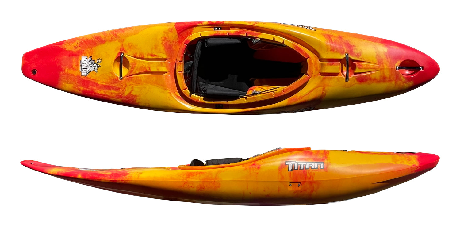 Titan Kayaks Nymph - Red/Yellow