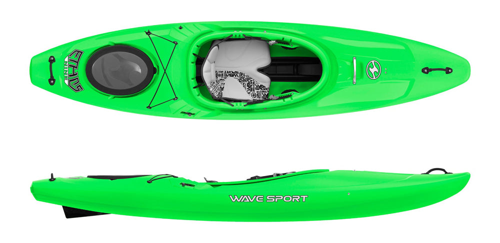 Wavesport Ethos Nine in Sublime Available from Canoe Shops Group