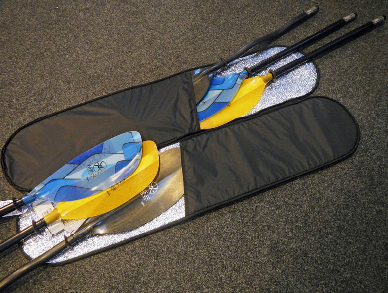 Werner Paddle Bag showing internal Blade Separater 