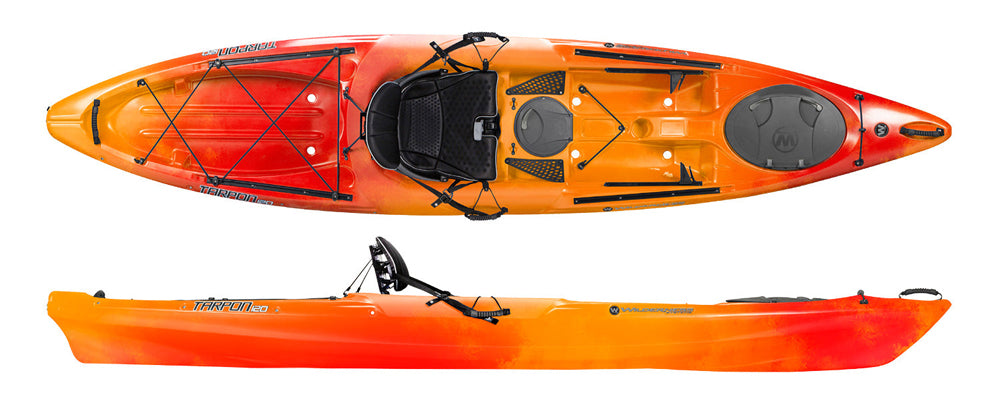 Wilderness Systems Tarpon 120 E in Mango available from Canoes Shops UK online or in-store