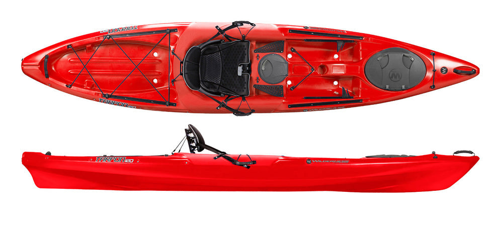Wilderness Systems Tarpon 120 E with AirPro seat in Red