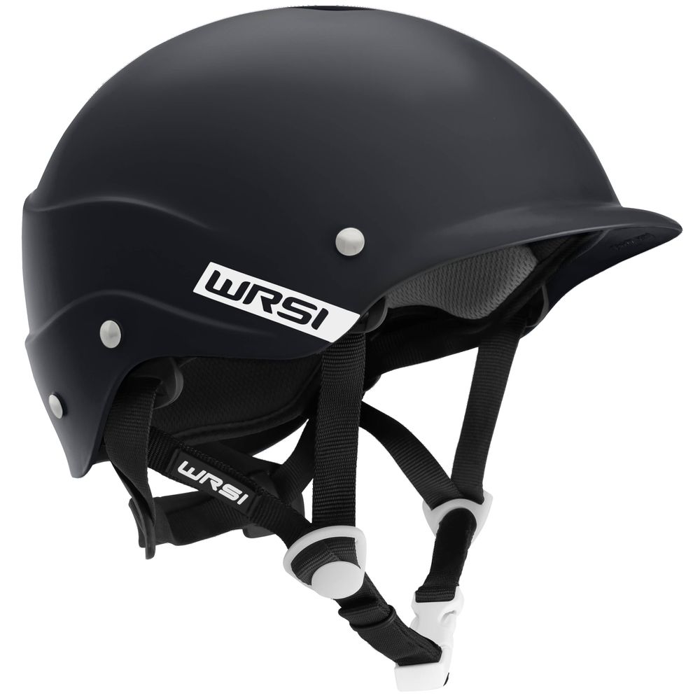 A black WRSI Current Helmet for kayaking