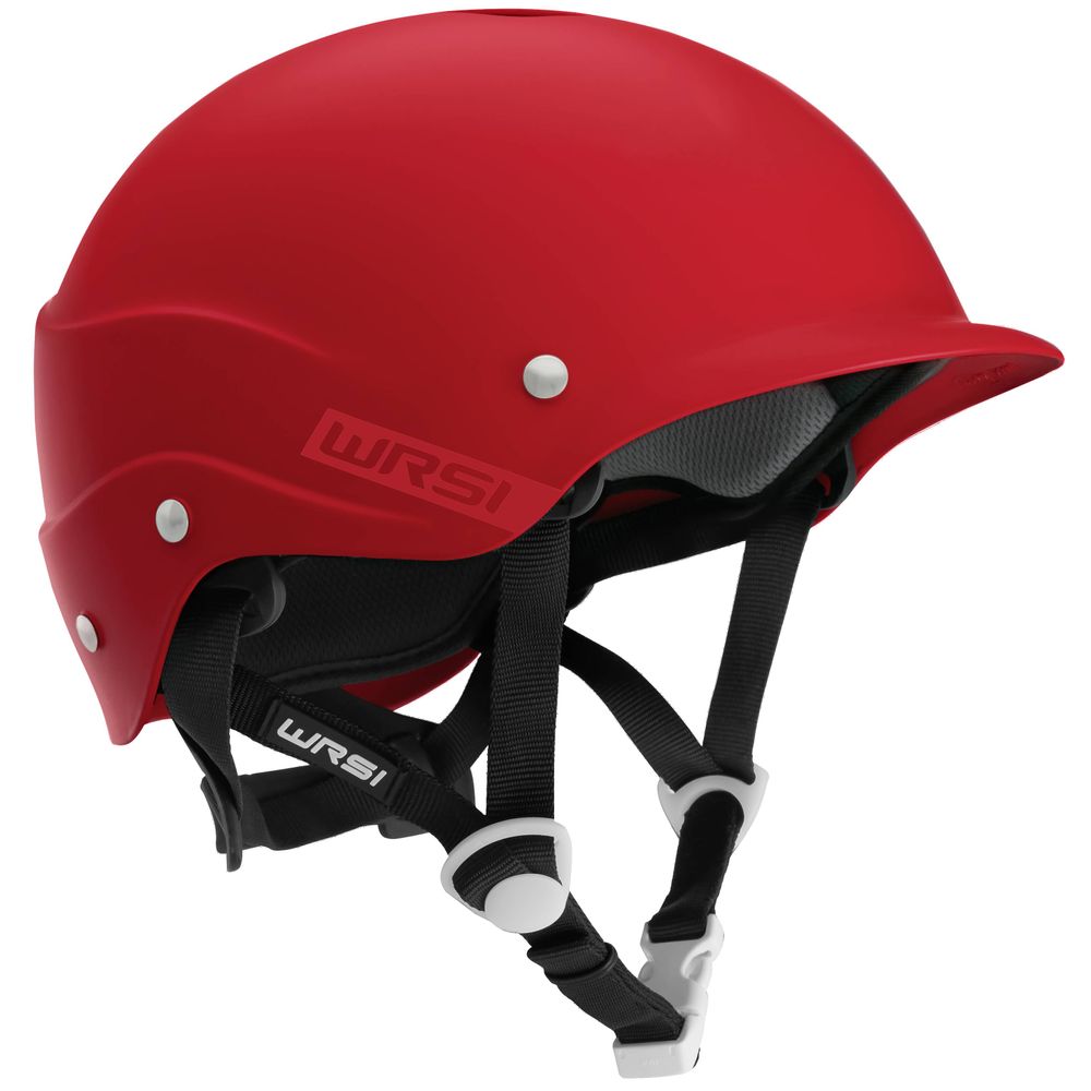 WRSI Current whitewater helmet in red