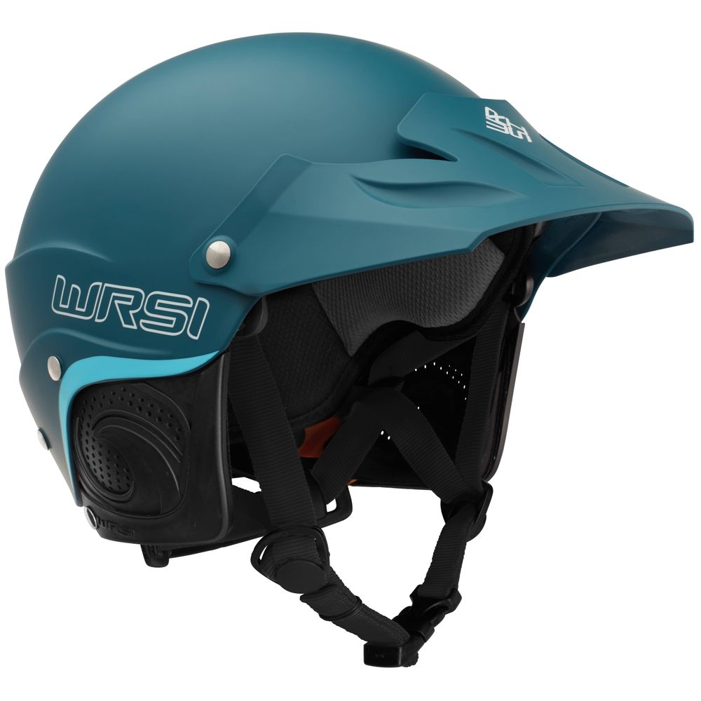 WRSI Current Pro Helmet shown in Poseiden (grey-ish blue)